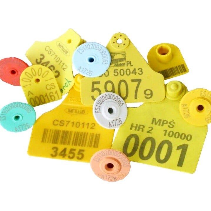 Automator_laser_marking_plastic_hear_cattle_tags_marking_marcatura_targhette_plastica_bestiame