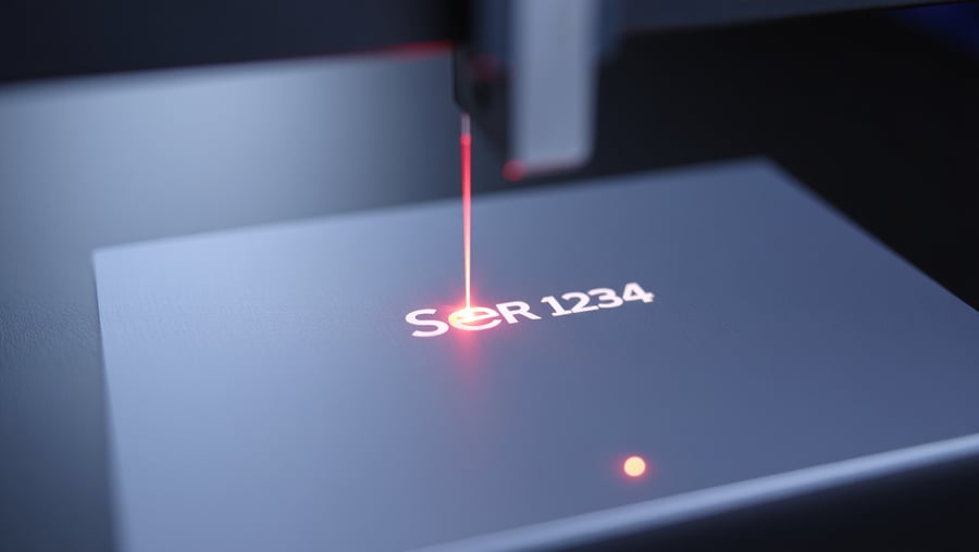 marcatura laser alluminio